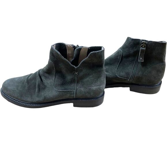 Kelsi Dagger Pine Latch Suede Leather Side Zip Ankle Bootie Women's Sz 5.5 NWOB - Picture 3 of 9